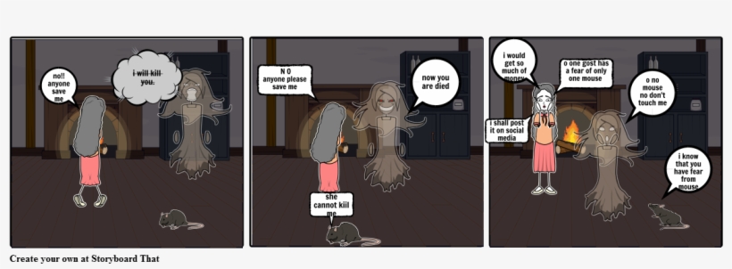 Ghost Have A Fear - Cartoon, transparent png