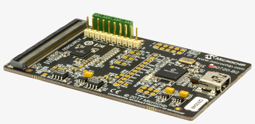 This Pcb Is For The Evaluation And Development Of Microchip - Raspberry Pi, transparent png