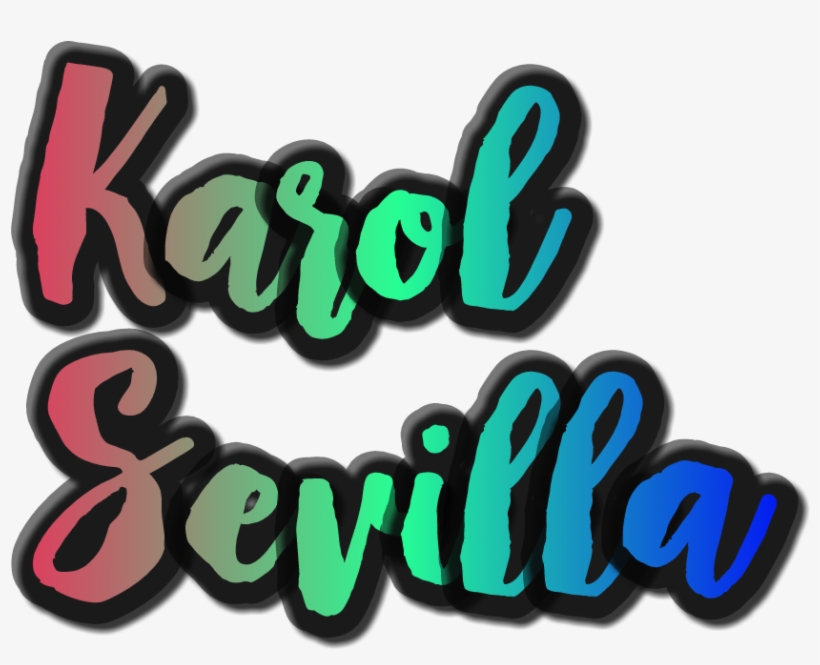 Karolsevilla Karol Sevilla Texto Png Texto Png De Karo - Book, transparent png