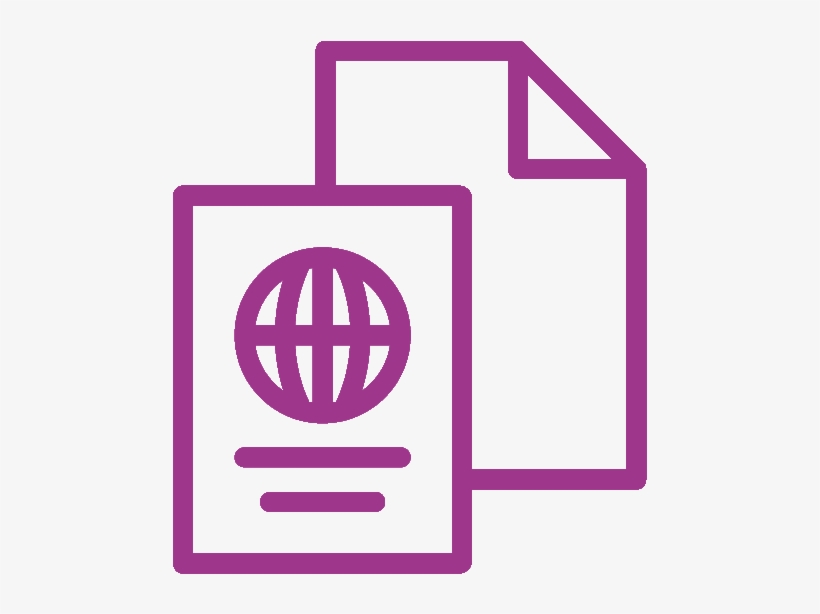 Visa And Immigration Requirements - Open Passport Icon, transparent png