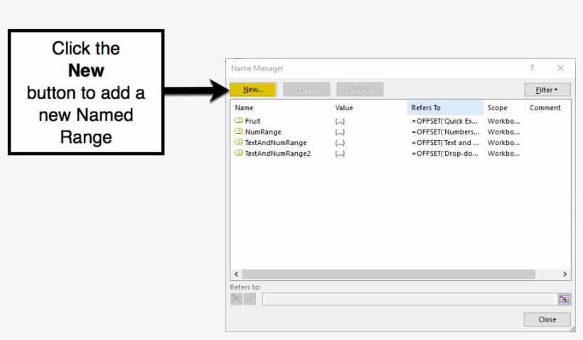 Create Textandnumrange2 Named Range Windows Part - Microsoft Windows, transparent png