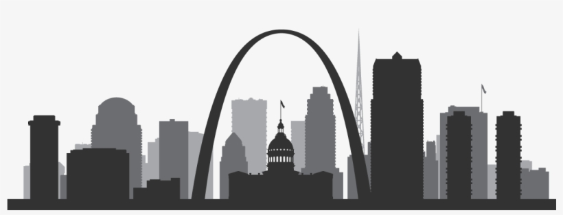 Archwaycoatings Footerimage-1 - St Louis Skyline Silhouette, transparent png
