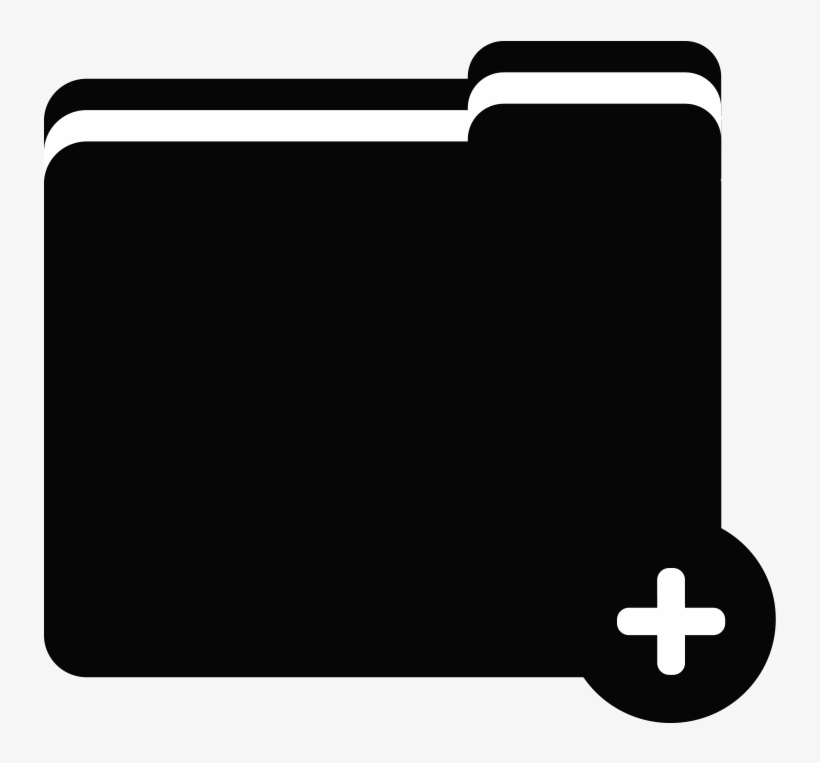 Add, Subjoin, File, Single, Folder Icon, Folder Character - New Directory Icon Png, transparent png