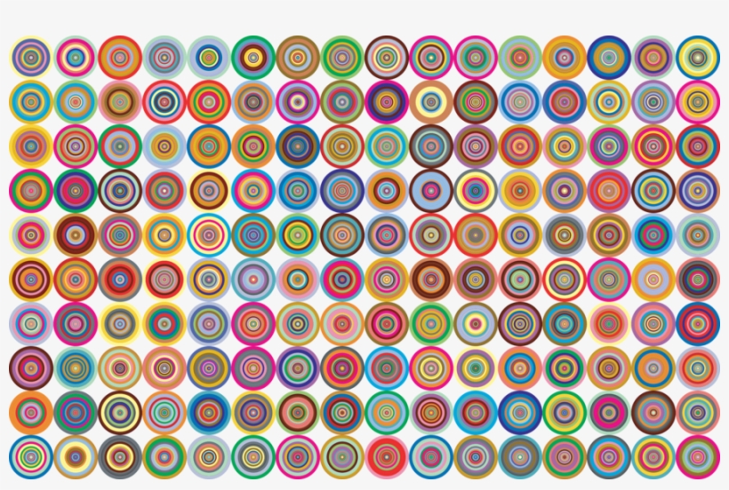 Circles Notebook Clipart Clip Art - Relax With Patterns: Easy Adult Coloring Book: Volume, transparent png