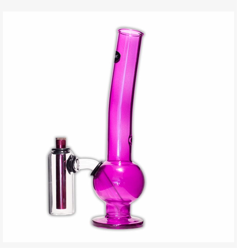 Galactic Purple Chamber Glass Bong - Bong, transparent png