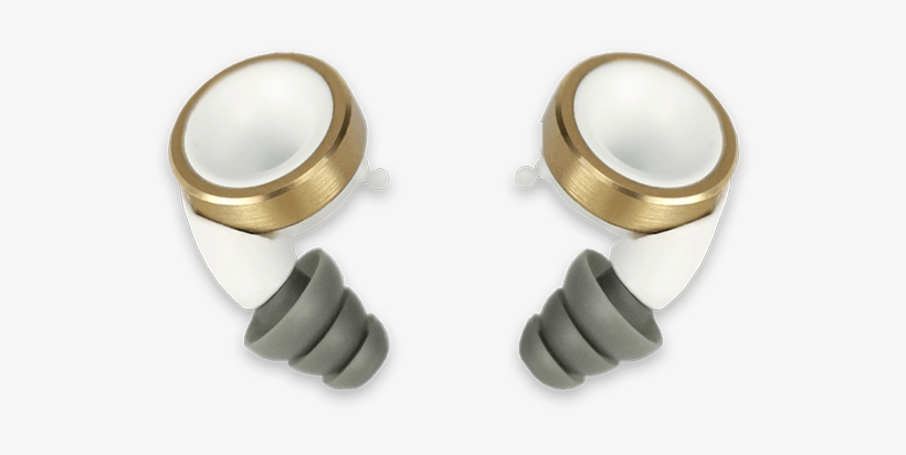 Knops Gold Plated Ring - Earplug, transparent png