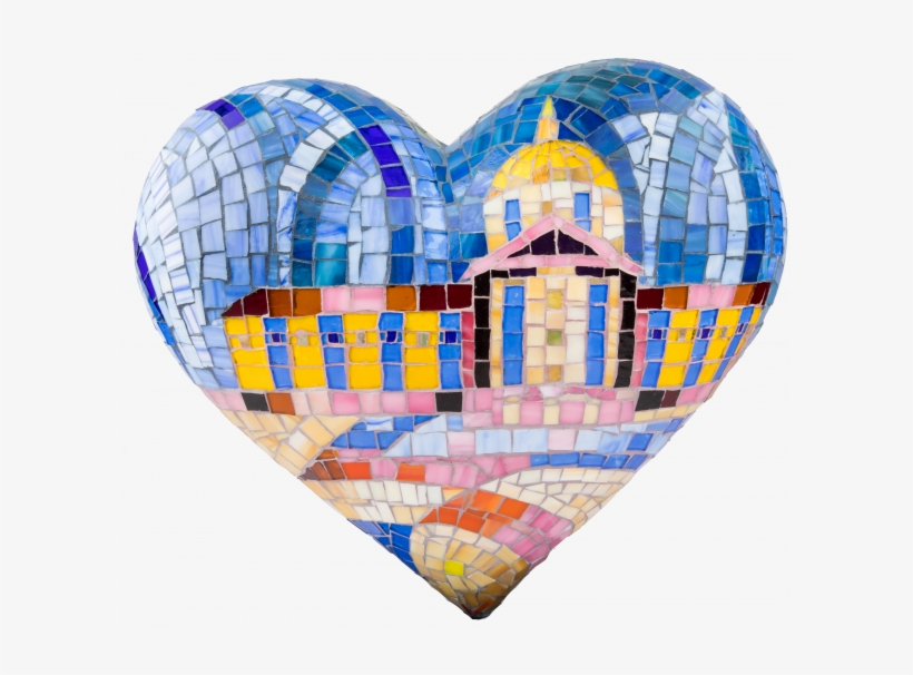 2018 Table Top Heart By Dmitry Grudsky "city's Lights" - 2018, transparent png