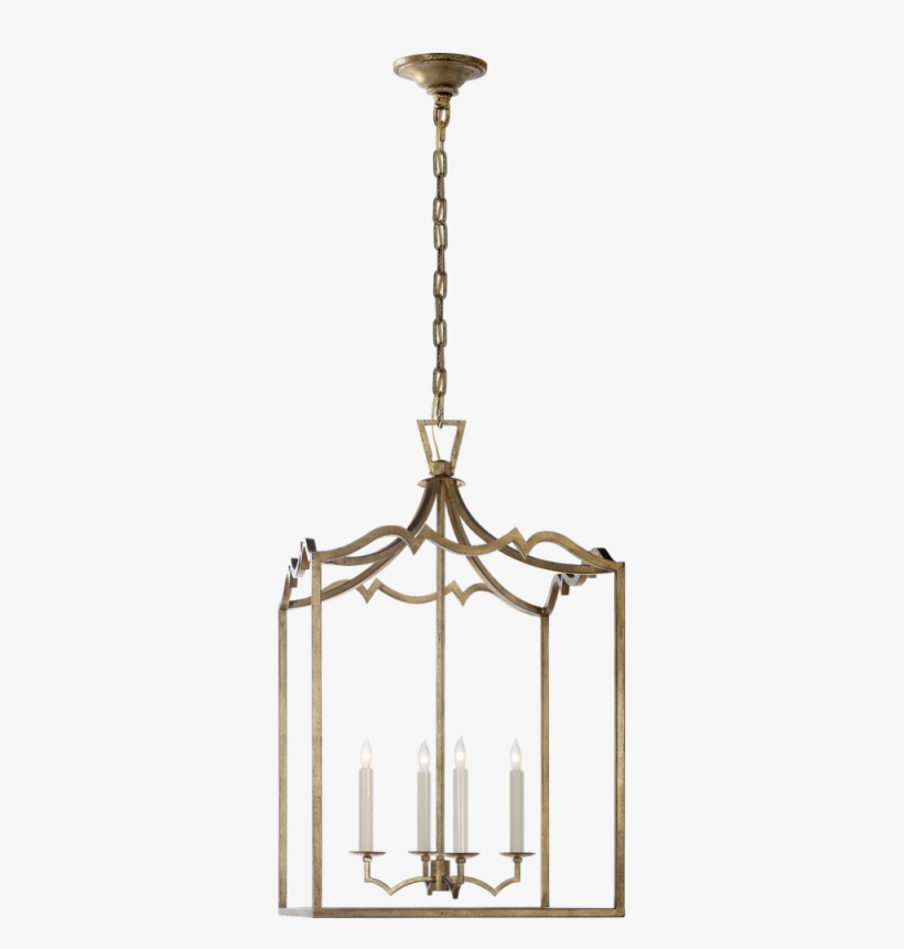 Darlana Medium Fancy Lantern In Gilded Iron - Darlana Fancy Lantern, transparent png
