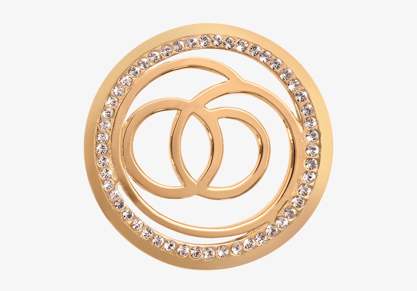 Nikki Lissoni Sophisticated Medium Gold Plated Coin - Nikki Lissoni Sophisticated Silver Plated Medium Coin, transparent png