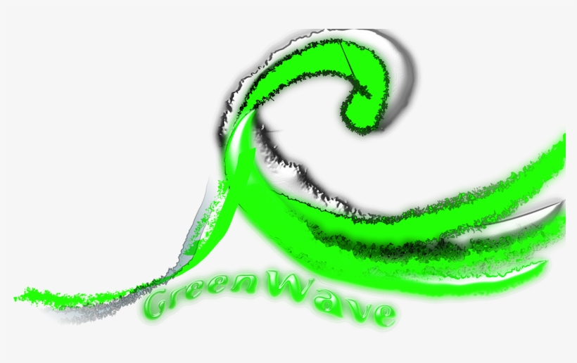 Greenwave - Graphic Design, transparent png