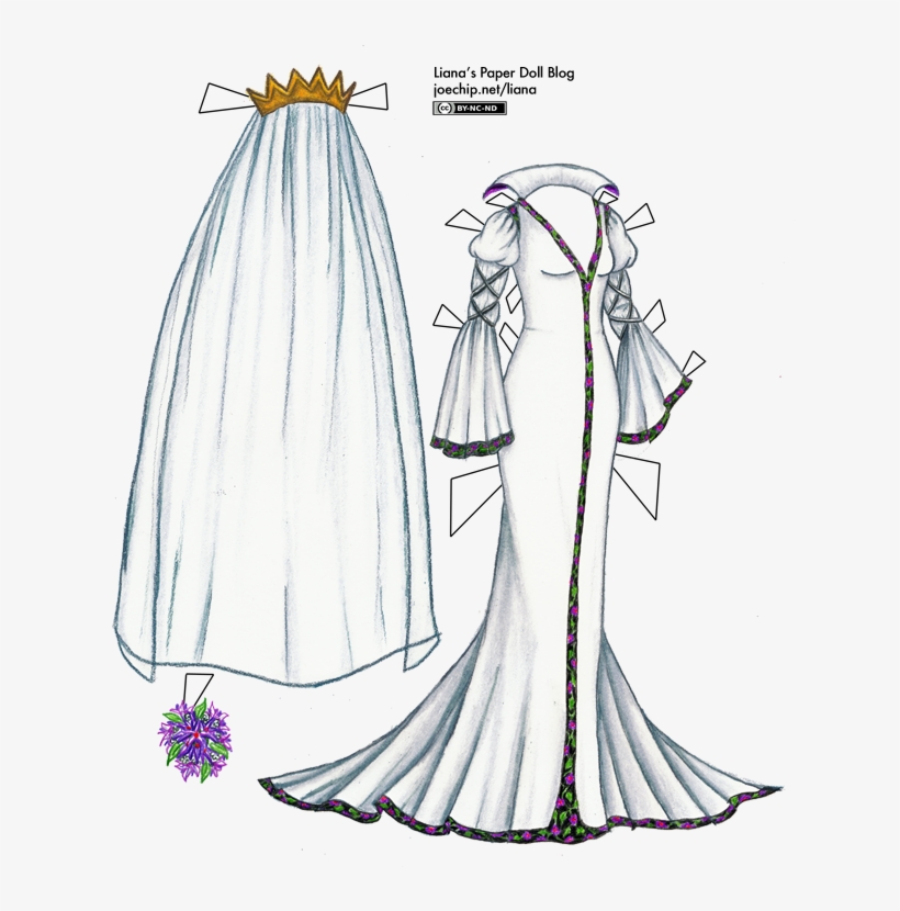Click For Larger Version - Evil Wedding Dress, transparent png