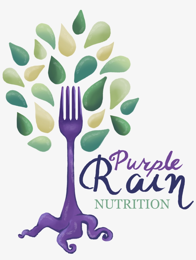 Purple Rain Nutrition The Art Of Mindfulness And Spirituality - Poster, transparent png