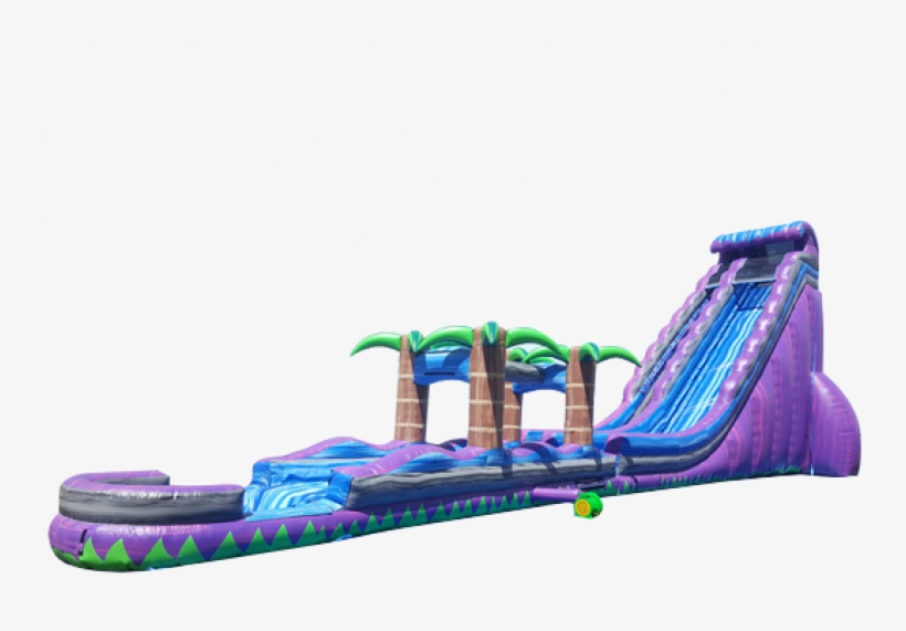 38' Purple Rain Water Slide - Photograph, transparent png