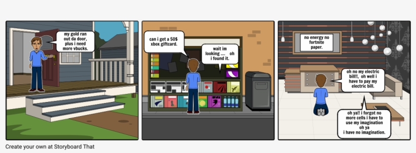 The Kid Buying Vbucks - Cartoon, transparent png
