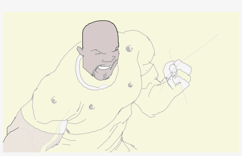 Luke Cage - Sketch, transparent png
