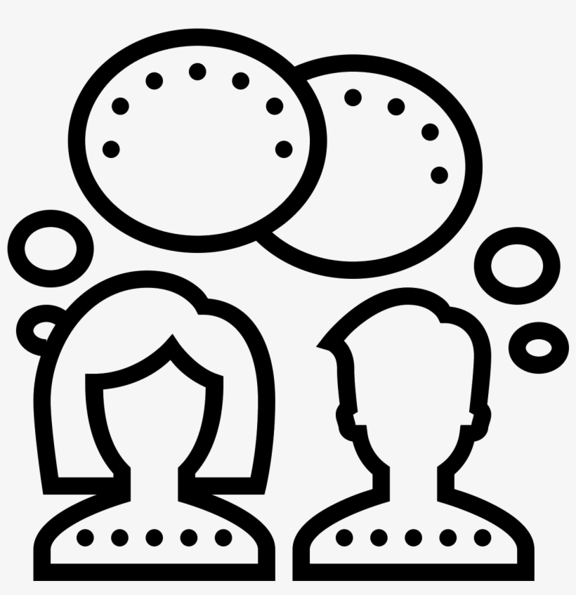 Collaboration Female Male Icon, transparent png