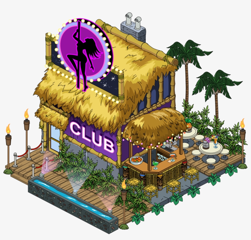Building Dino Stripclub - Illustration, transparent png