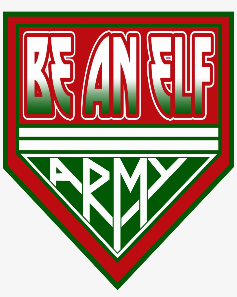 Be An Elf Army Logo I Colour - Emblem, transparent png