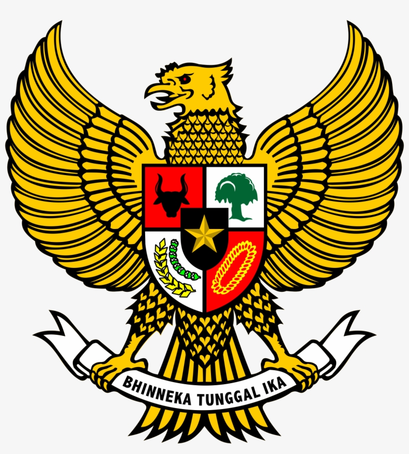 Millions Of Muslims Have Held A Demonstration On 4 - National Emblem Of Indonesia, transparent png