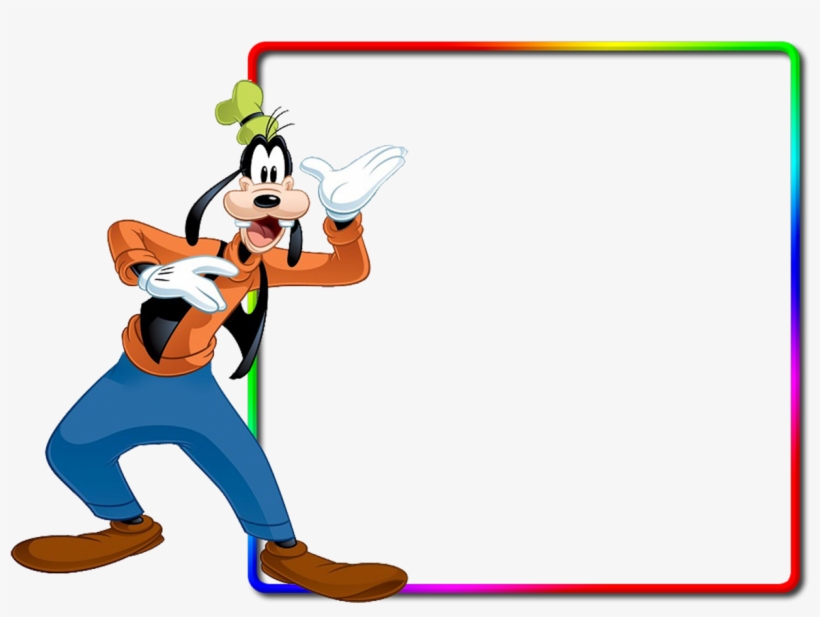 Molduras Png Simples - Dog From Mickey Mouse, transparent png