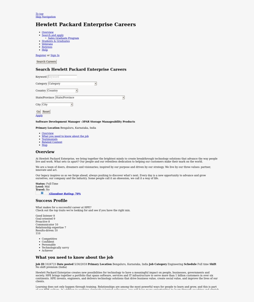 Hewlett Packard - Engineer, transparent png