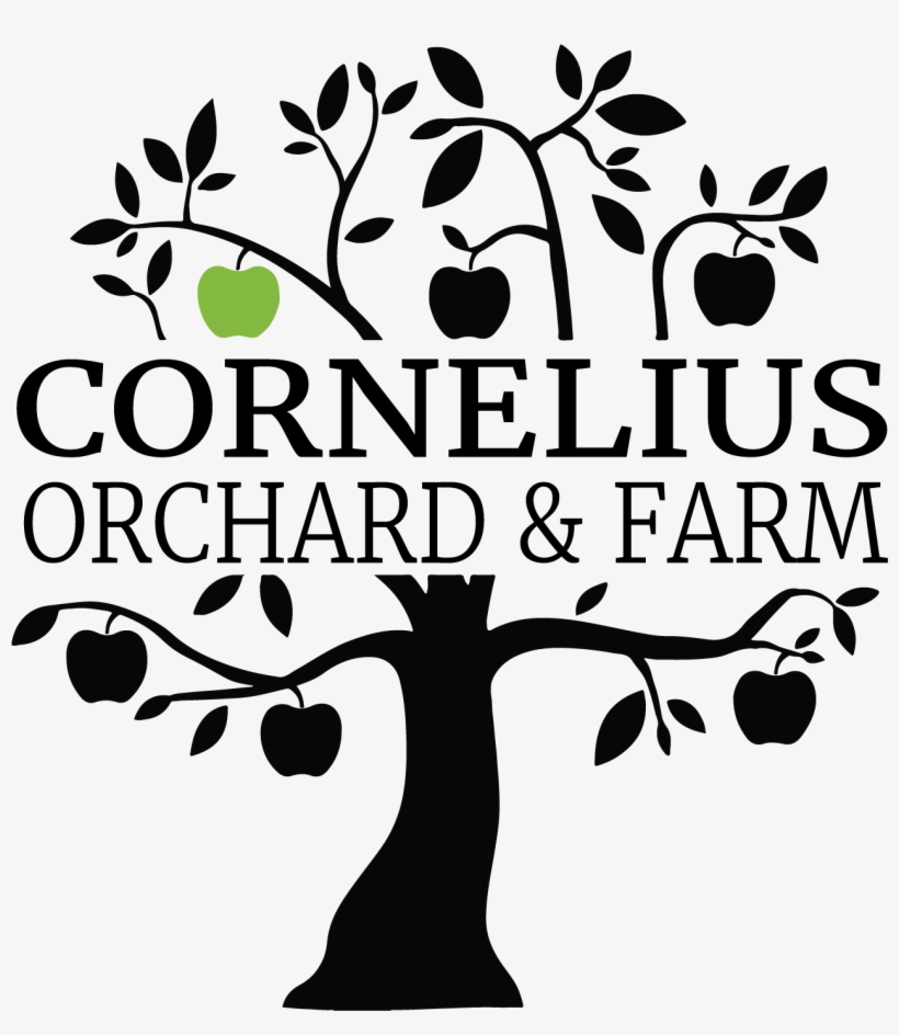 Transparent Download Cornelius Farm Wedding Event - Drawing Of A Black Apple Tree, transparent png