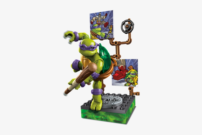 Classic Series Donatello™ - Mega Bloks Teenage Mutant Ninja Turtles Collectors, transparent png