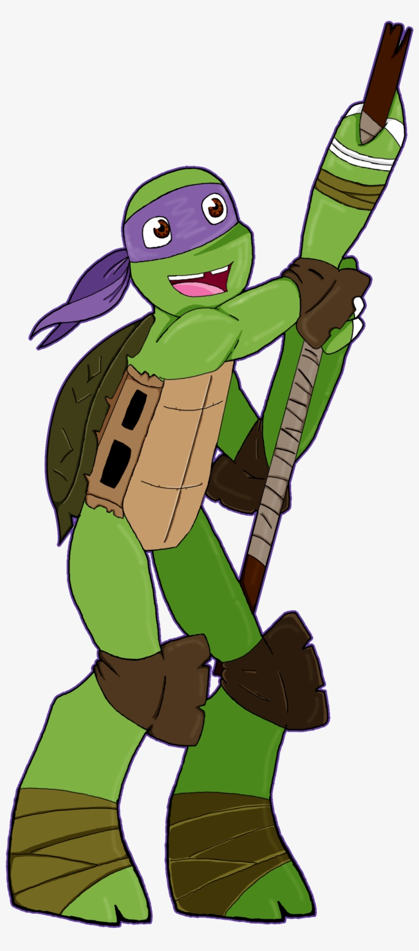 Chibi Donatello - Ninja Turtles Donatello Drawings, transparent png