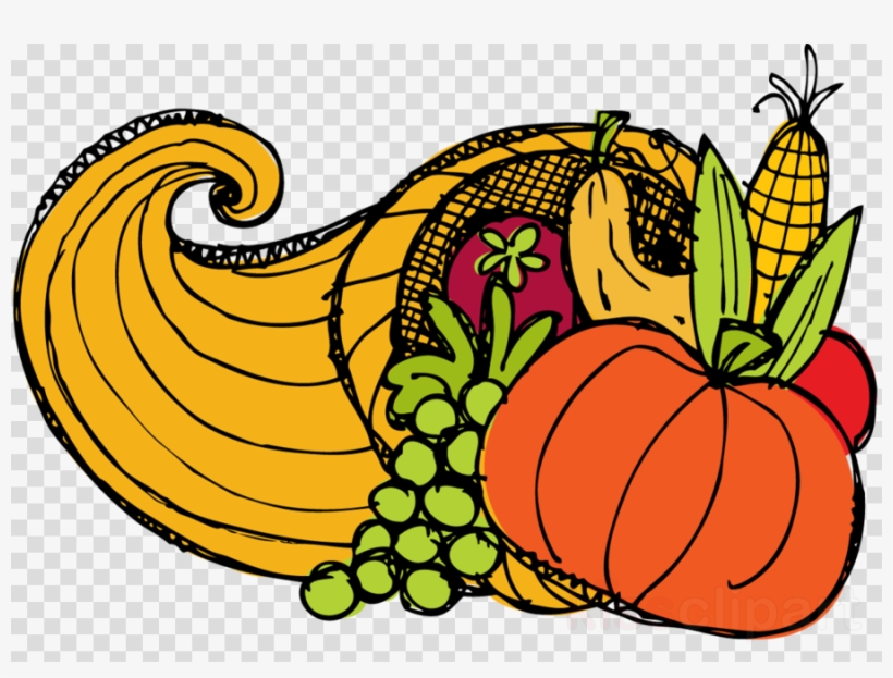 Thanksgiving Melonheadz Clipart Thanksgiving Cornucopia - Thanksgiving