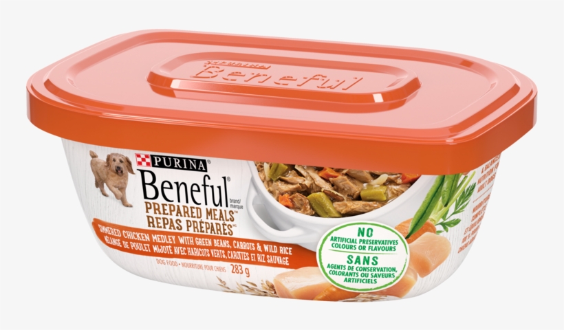 Prepared Meals With Simmered Chicken - Beneful Prepared Meals Dog Food, Simmered Chicken Medley, transparent png
