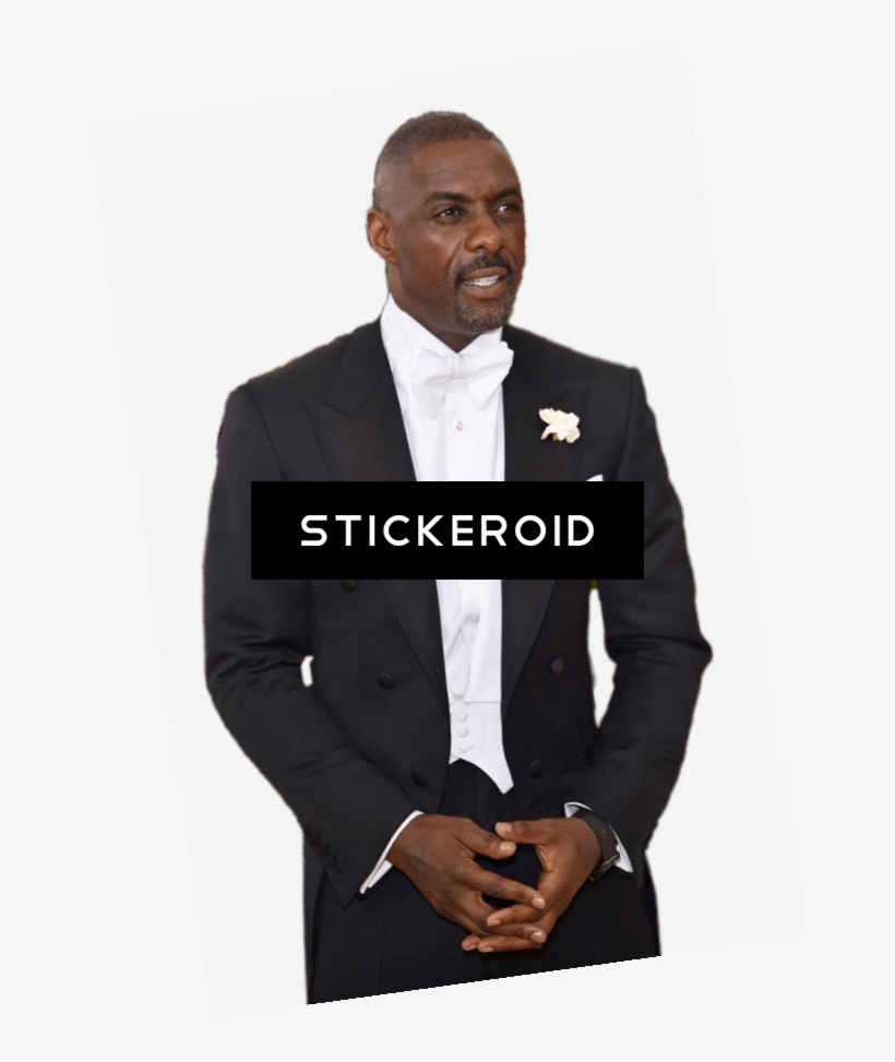 Idris Elba Gala Outfit - Clip Art, transparent png