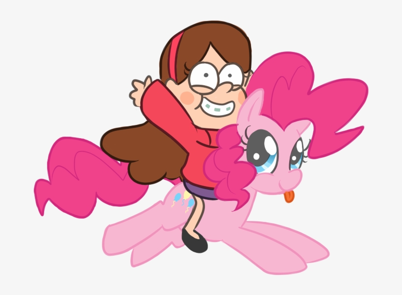 Artist Needed, Crossover, Gravity Falls, Humans Riding - Mabel E Pinkie Pie Gravity Falls, transparent png