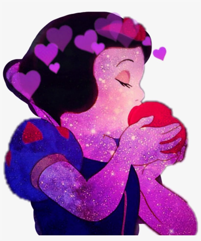 Galaxie Galaxia Blancanieves Apple Snapchat Hearts - Galaxy, transparent png