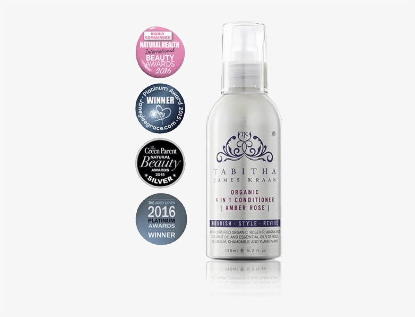 4 In 1 Organic Conditioner 150ml - Tabitha James Kraan Organic 4 In 1 Conditioner Amber, transparent png
