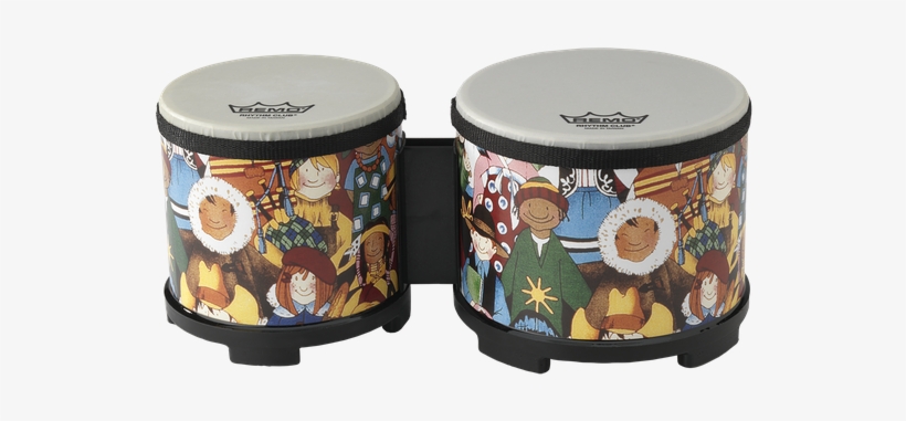 Rhythm Club® Bongo Image - Remo Rhythm Club Bongos 5 And 6 Diameters Rhythm Kids, transparent png