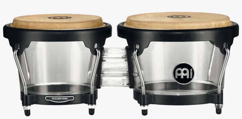 Journey Series Hb50 Bongo - Meinl Headliner Series Acrylic Bongos Clear, transparent png