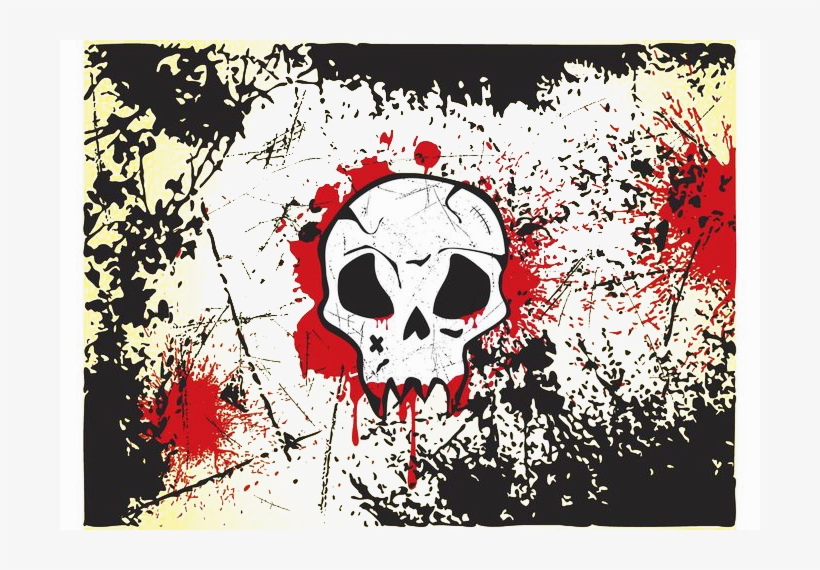 Facebook Art Cool Small - Graffiti Skull, transparent png