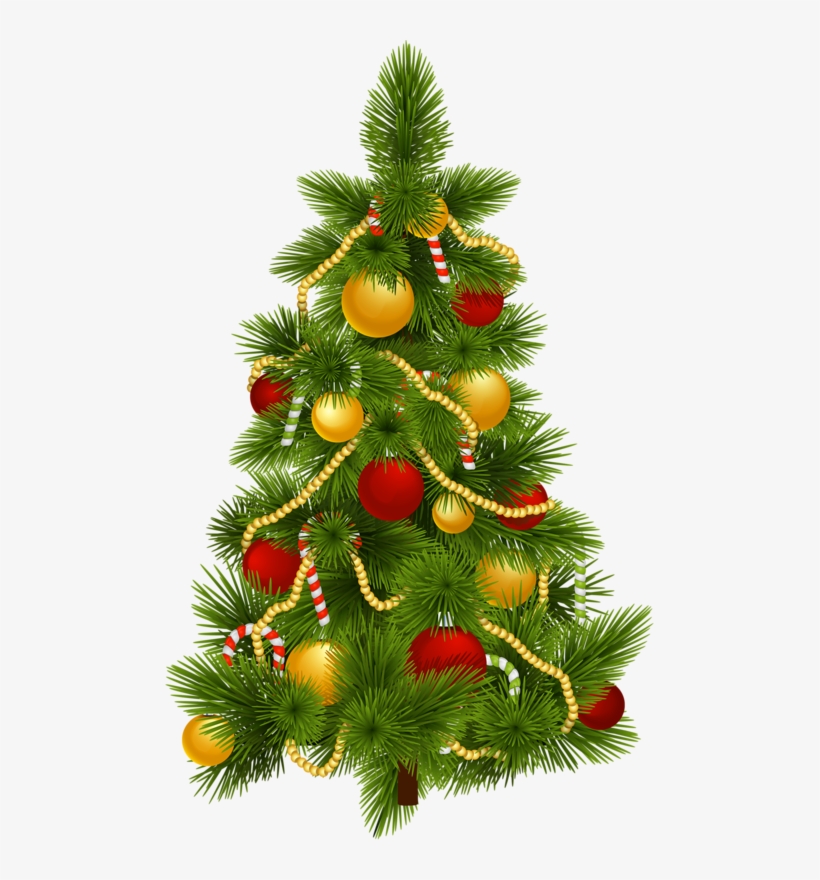 Png - Arvores Natalinas - Christmas Tree And Gift Png, transparent png