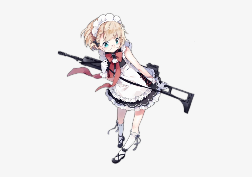 Cuteness Is Justice - Gr G36 ドルフロ, transparent png