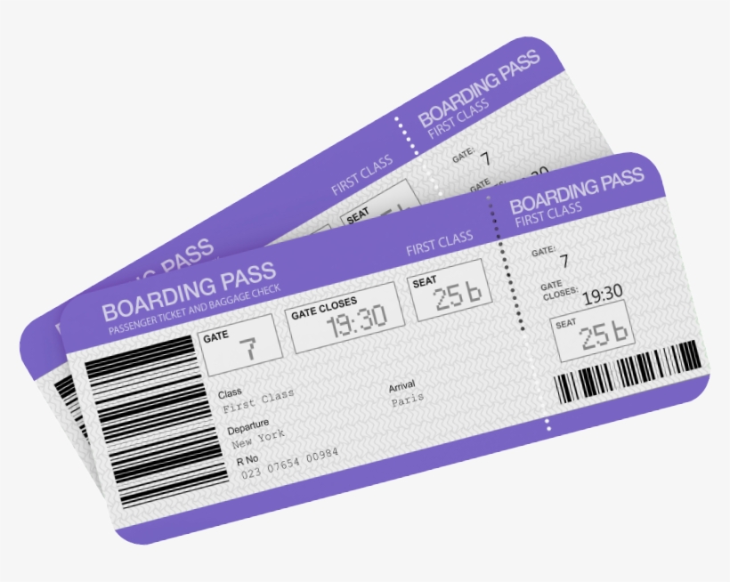 Concierge Business Travel - Transparent Plane Tickets Png, transparent png