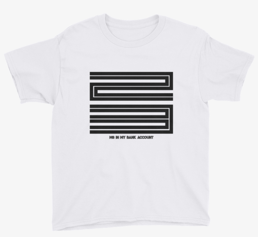 23 Ms In My Bank Account Youth Short Sleeve T- - Active Shirt, transparent png