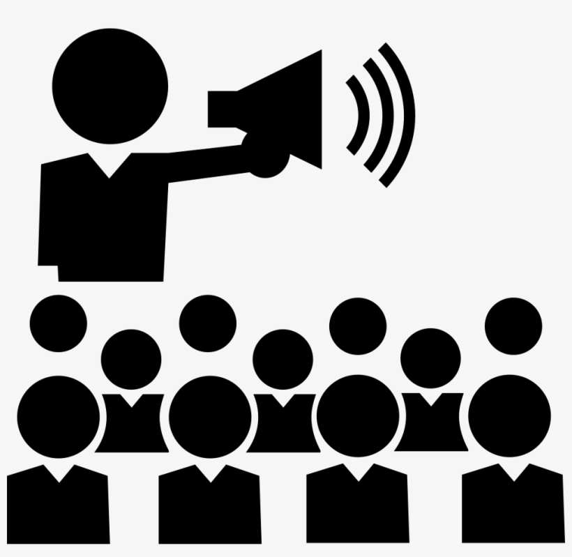Png File - Speaker Talking, transparent png