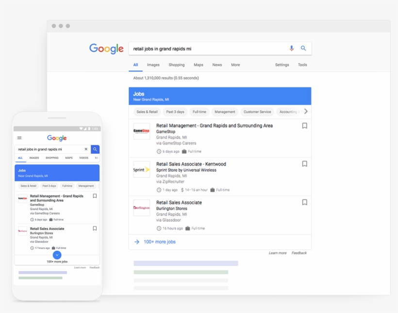 Google For Jobs, transparent png