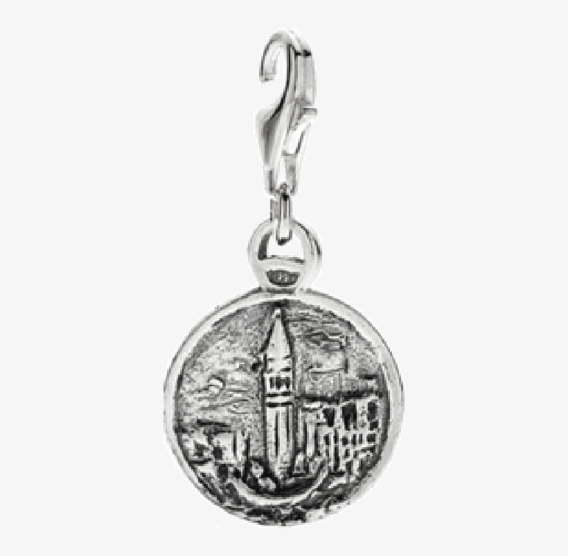 More Views - Lagoon Of Venice Charm - Sterling Silver, transparent png