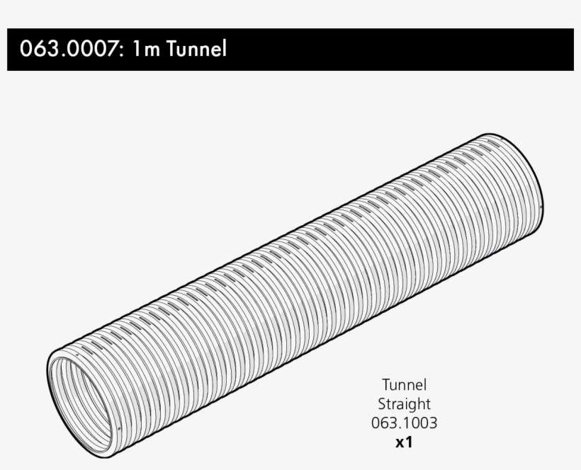 Zippi Tunnel Twin Pack, transparent png