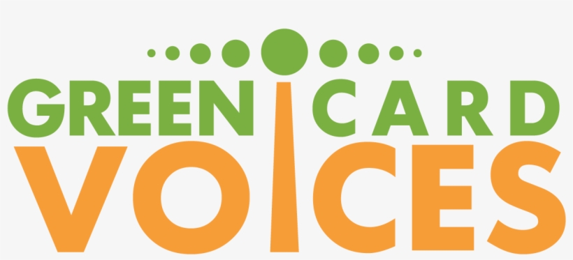 Green Card Voices Logo, transparent png