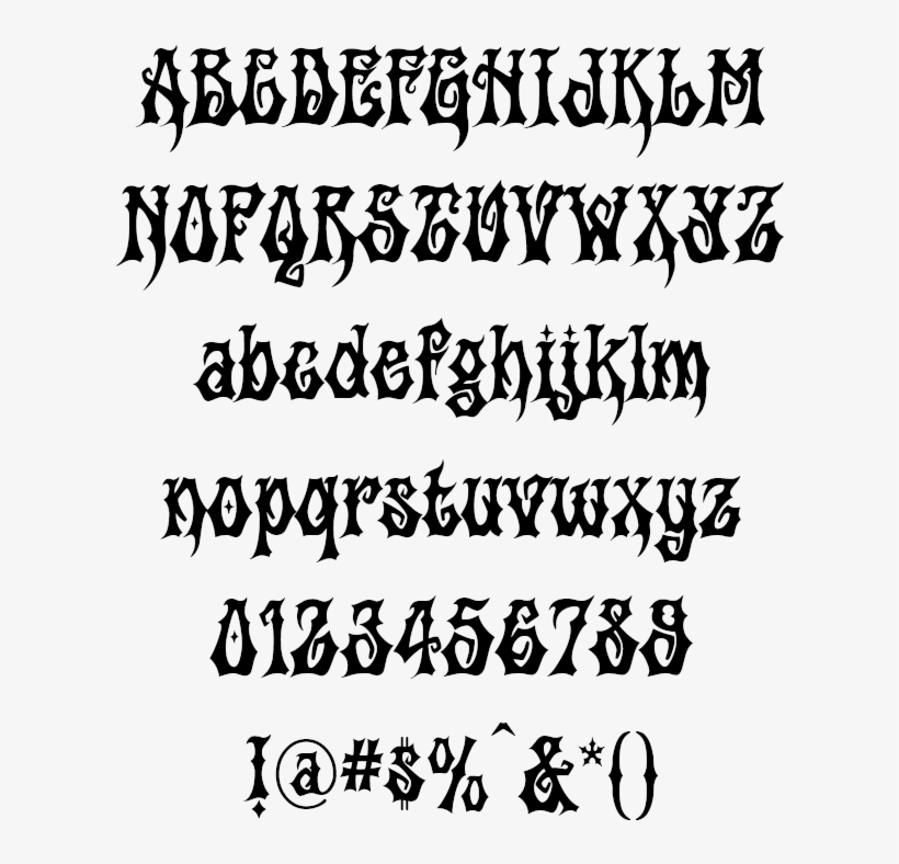 Grunge Griffin Example - Apollo Font, transparent png