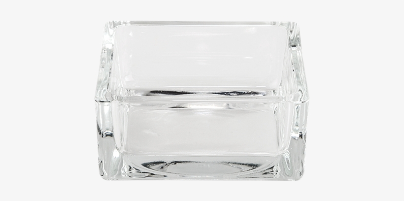 Ashtray Glass Square 8 X 8 Cm H 3,5 Cm - Old Fashioned Glass, transparent png
