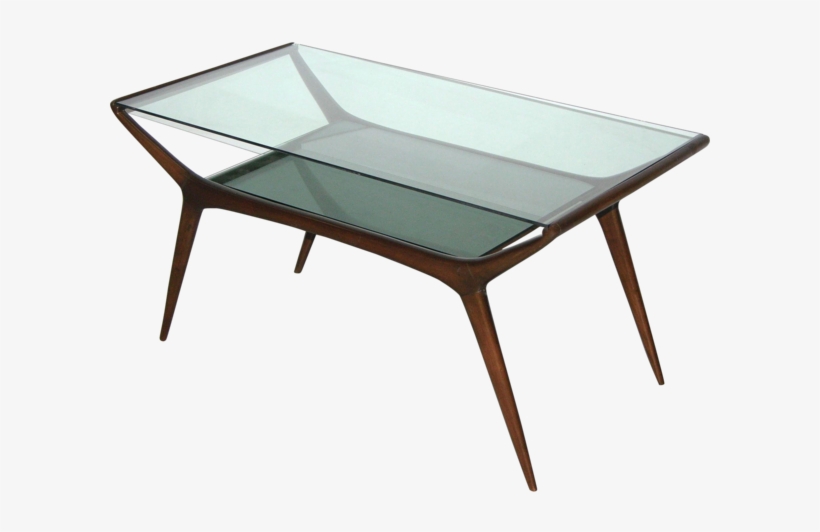 Ico Parisi 1950s Italian Modern Two-tier Mahogany And - Coffee Table Ico Parisi, transparent png