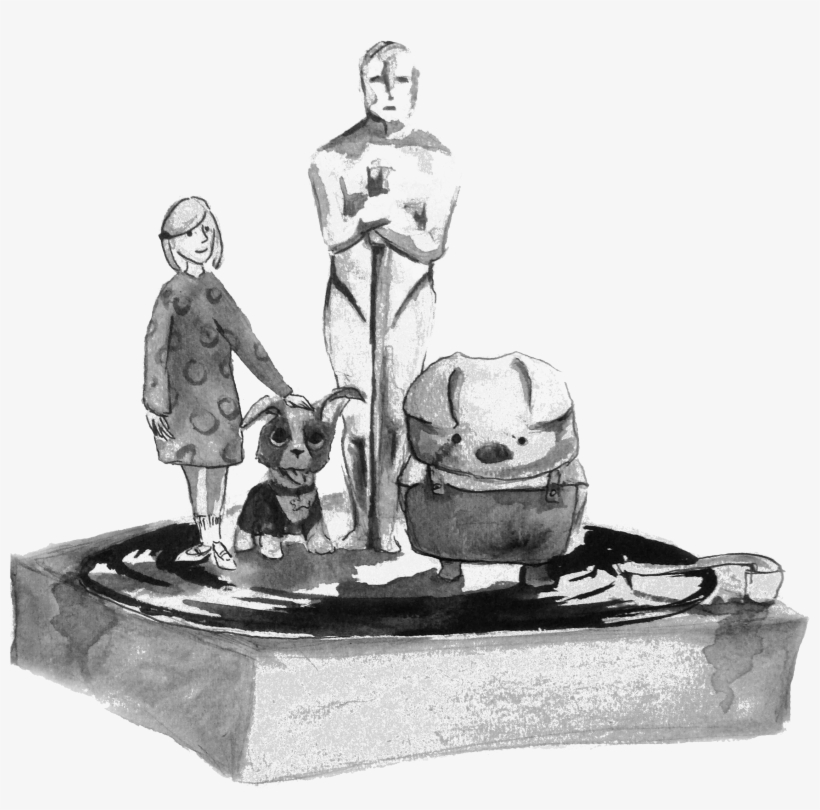 2015 Oscars Roundup - Statue, transparent png